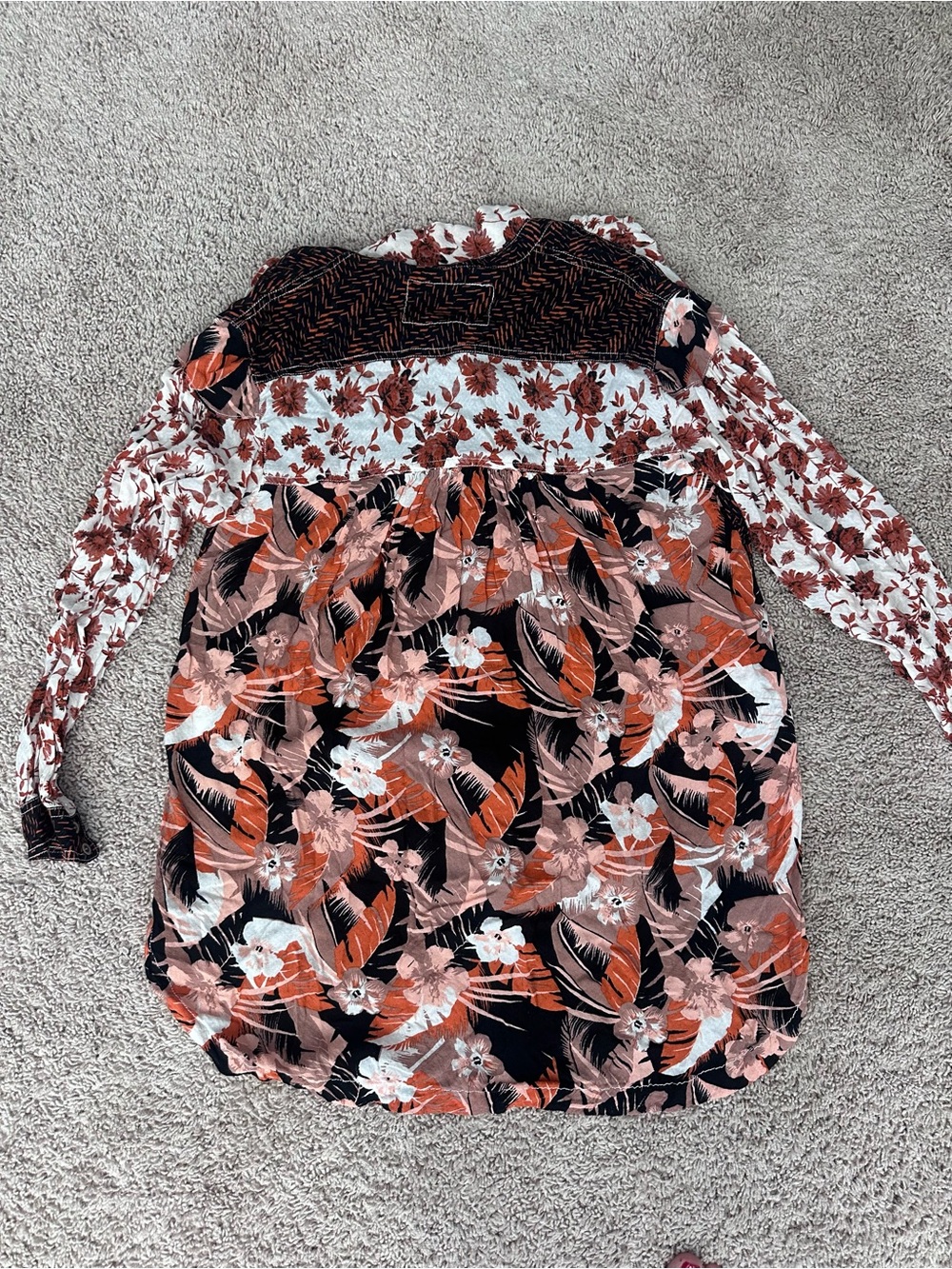 We The Free Fall Pattern Button-Up - Picture 3 of 4